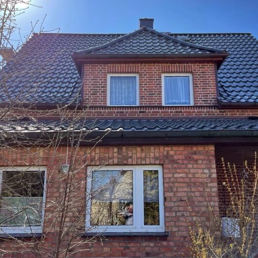 Fassade eines Wohngebäudes